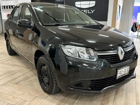 Renault Logan Expression usado (2016) color Negro precio $130,000