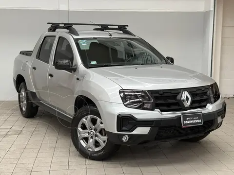 Renault Oroch Zen usado (2023) color plateado precio $319,800