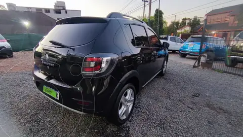 Renault Sandero Stepway 1.6 Expression usado (2018) color Negro Nacre financiado en cuotas(anticipo $6.335.000)