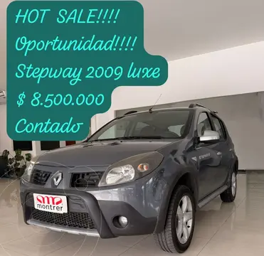 Renault Sandero Stepway 1.6 Luxe usado (2009) color Gris precio $8.500.000