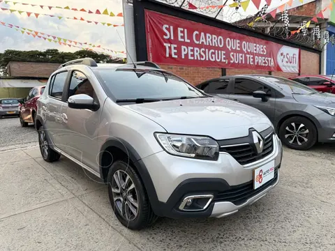 Renault Sandero Stepway Intens CVT usado (2022) color Gris Estrella precio $64.500.000
