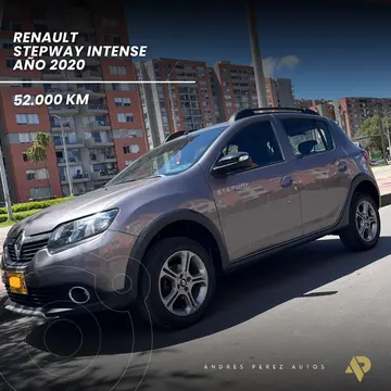 Renault Sandero Stepway Intens CVT usado (2020) color Gris Cassiopee precio $50.800.000