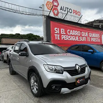 Renault Sandero Stepway Zen usado (2021) color Gris Estrella precio $57.500.000