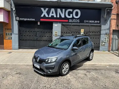 Renault Sandero SANDERO STEPWAY 1.6 PRIVILEGE usado (2015) color blue precio $13.800.000