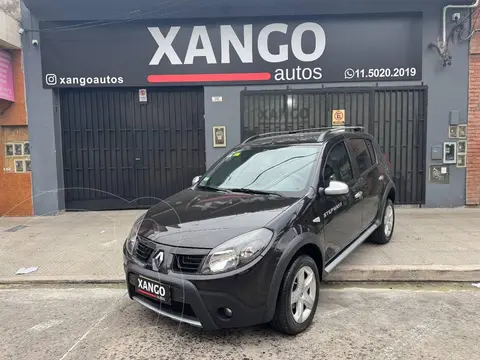 Renault Sandero SANDERO STEPWAY 1.6 CONFORT usado (2009) color Negro precio $10.500.000