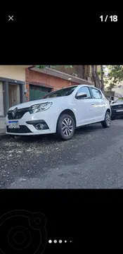 Renault Sandero 1.6 Intens usado (2020) color Blanco Glaciar precio $18.000.000