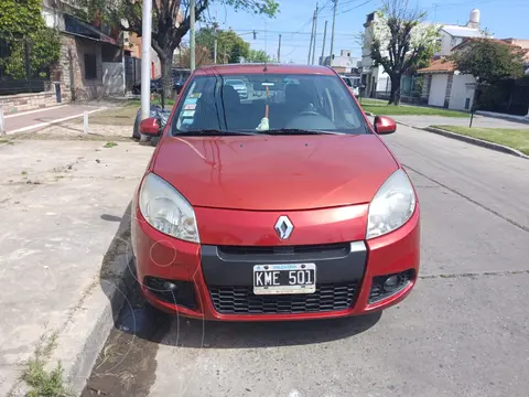 Renault Sandero 1.6 Confort usado (2011) color Rojo precio $9.300.000