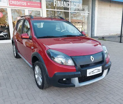 Renault Sandero SANDERO STEPWAY 1.6 PRIVILEGE usado (2013) color Rojo precio $6.950.000