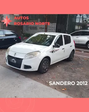 Renault Sandero 1.6 Pack Plus usado (2012) color Blanco Glaciar precio $11.800.000