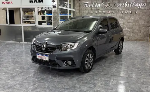 Renault Sandero 1.6 Intens usado (2023) color Gris Estrella precio $22.500.000