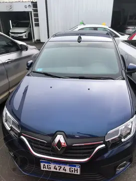 Renault Sandero 1.6 Intens usado (2024) color Azul Cosmos financiado en cuotas(anticipo $5.000.000)