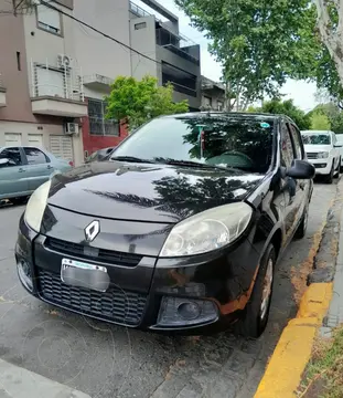 Renault Sandero 1.6 Pack Plus usado (2012) color Negro precio u$s9.200