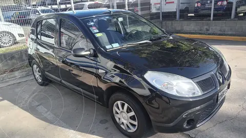 Renault Sandero 1.6 Confort usado (2008) color Negro precio $9.500.000