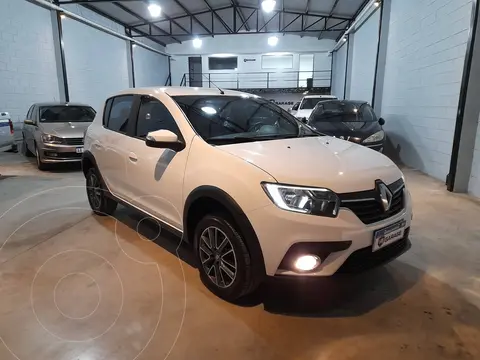 Renault Sandero 1.6 Intens CVT usado (2022) color Blanco Glaciar precio $25.500.000