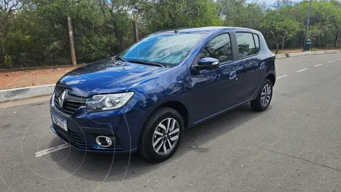 Renault Sandero 1.6 Intens usado (2024) color Azul Cosmos financiado en cuotas(anticipo $2.999.999)