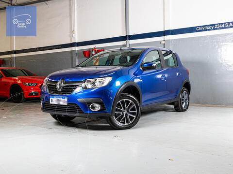 Renault Sandero 1.6 Intens CVT usado (2022) color Azul precio $4.699.900