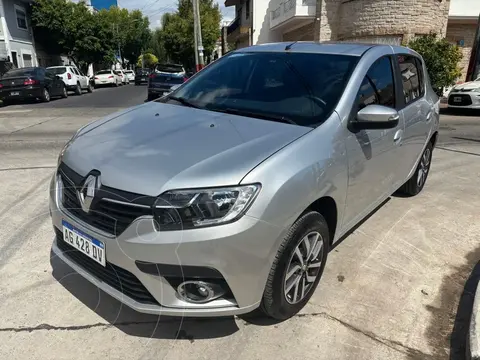 Renault Sandero 1.6 Intens usado (2024) color Gris Cassiopee financiado en cuotas(anticipo $3.999.999)
