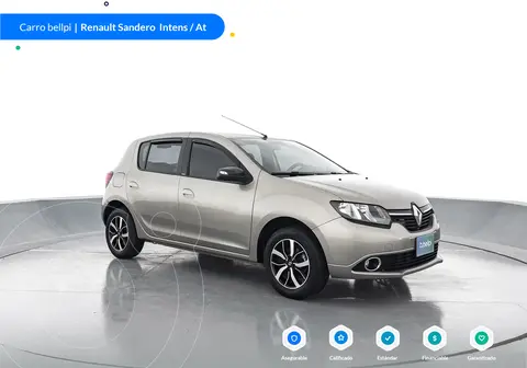 Renault Sandero Intens Aut usado (2019) color Gris precio $59.000.000