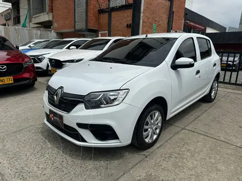 Renault Sandero Life usado (2022) color Blanco Glaciar precio $44.500.000