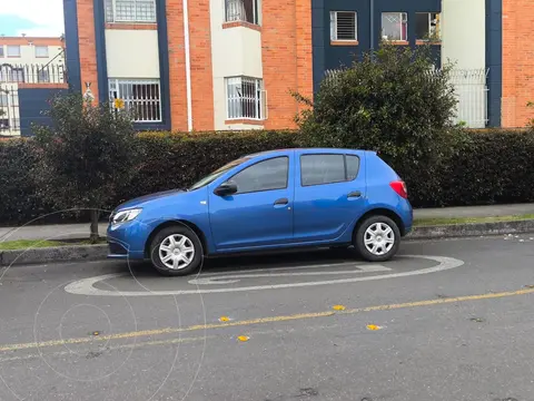 Renault Sandero Authentique Ac usado (2016) color Azul precio $40.000.000