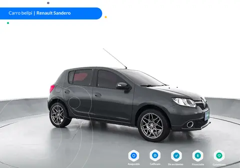 Renault Sandero Intens Aut usado (2017) color Gris precio $40.900.000