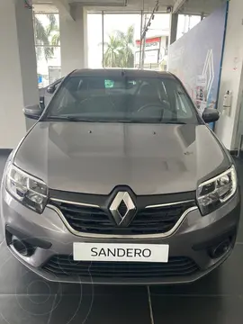 Renault Sandero Life nuevo color Gris Cassiopee precio $57.300.000
