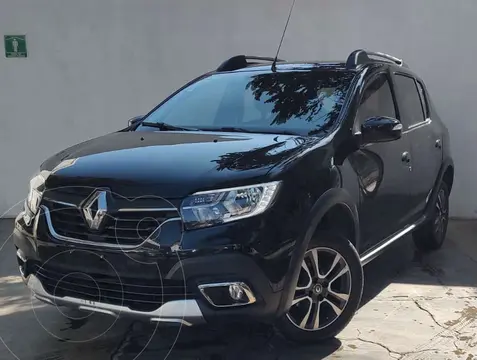 Renault Stepway Intens usado (2020) color Negro financiado en mensualidades(enganche $61,750 mensualidades desde $4,515)