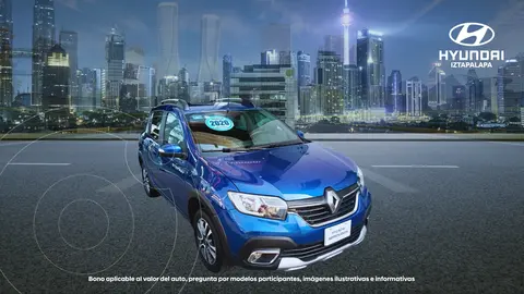 Renault Stepway Intens usado (2020) color Azul precio $179,900