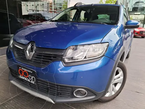 Renault Stepway Zen usado (2018) color Azul financiado en mensualidades(enganche $54,500 mensualidades desde $4,168)