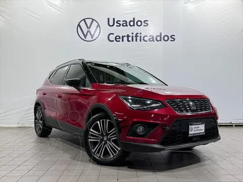 SEAT Arona Xcellence usado (2021) color Rojo Cobrizo financiado en mensualidades(enganche $92,378 mensualidades desde $8,422)