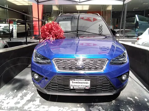 SEAT Arona Xcellence usado (2021) color Azul financiado en mensualidades(enganche $74,000 mensualidades desde $10,329)