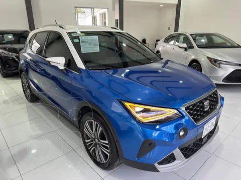 SEAT Arona Xperience usado (2022) color Azul financiado en mensualidades(enganche $74,222)
