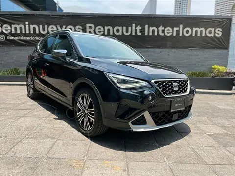 SEAT Arona Xperience usado (2023) color Negro financiado en mensualidades(enganche $100,000 mensualidades desde $7,375)