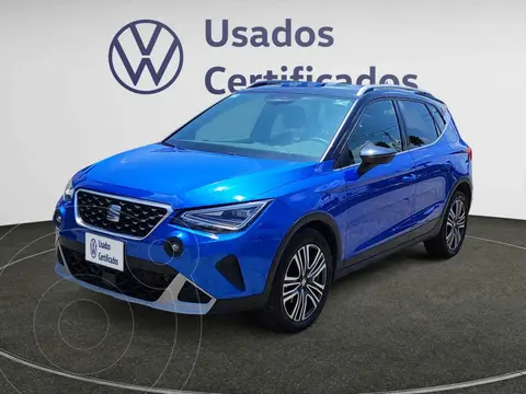 SEAT Arona Xperience usado (2024) color Azul financiado en mensualidades(enganche $98,345 mensualidades desde $7,524)