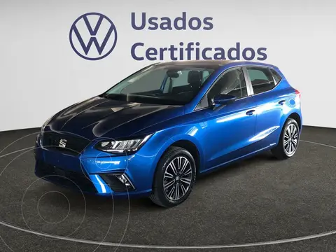 SEAT Ibiza 1.6L Style usado (2023) color Azul financiado en mensualidades(enganche $81,723 mensualidades desde $6,252)