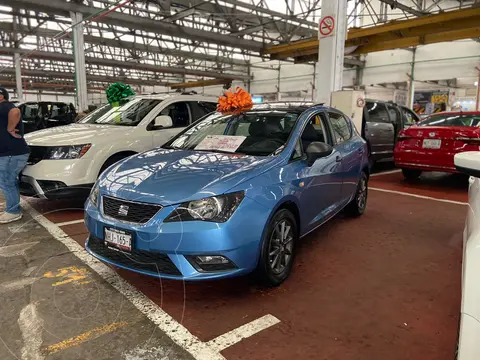 SEAT Ibiza I- Tech 2.0L 5P usado (2015) color Azul Apolo financiado en mensualidades(enganche $66,500 mensualidades desde $5,700)