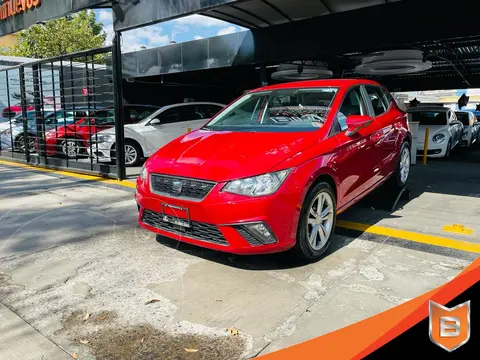 SEAT Ibiza Reference 1.6L usado (2019) color Rojo Emocion financiado en mensualidades(enganche $69,975 mensualidades desde $6,440)