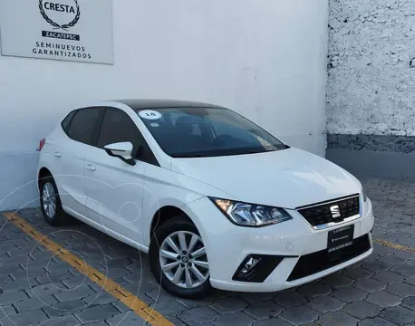 SEAT Ibiza Style 1.6L 5P usado (2018) color Blanco Nieve precio $299,900