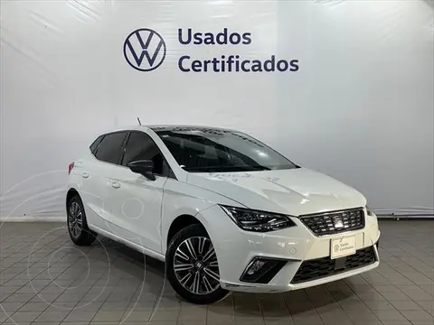 SEAT Ibiza Xcellence 1.6L usado (2019) color Blanco financiado en mensualidades(enganche $70,500 mensualidades desde $5,288)
