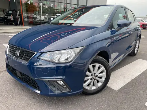SEAT Ibiza Style 1.6L 5P usado (2018) color Azul financiado en mensualidades(enganche $62,500 mensualidades desde $3,625)