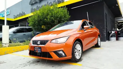 SEAT Ibiza Style Urban Techo P. 1.6L usado (2019) color naranja claro precio $253,000