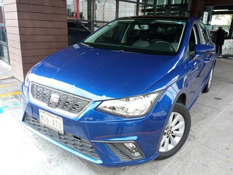 SEAT Ibiza Style 1.6L 5P usado (2018) color Azul Alor precio $255,000
