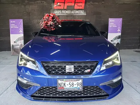 SEAT Leon Cupra 2.0L T usado (2018) color Azul Mistico precio $478,500