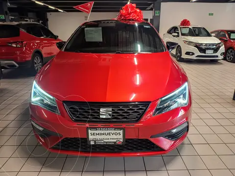 SEAT Leon Cupra 2.0L T usado (2018) color Rojo financiado en mensualidades(enganche $111,000 mensualidades desde $15,353)