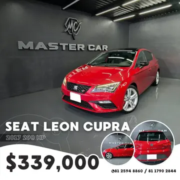 SEAT Leon Super Copa 2.0L TSI usado (2017) color Rojo precio $339,000