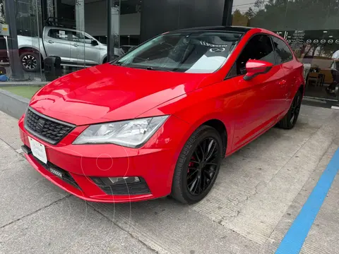 SEAT Leon Style 1.4T 125 HP usado (2017) color Rojo Emocion precio $217,000