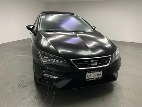SEAT Leon FR 1.4T 150 HP DSG usado (2019) color Negro financiado en mensualidades(enganche $82,000 mensualidades desde $9,200)