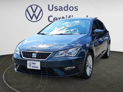 SEAT Leon Style 1.4T 150HP DSG usado (2019) color Azul financiado en mensualidades(enganche $80,633 mensualidades desde $6,169)