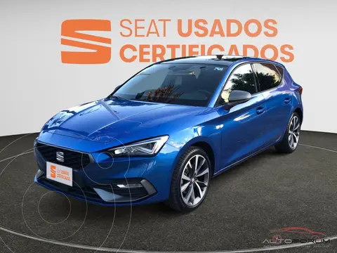 SEAT Leon FR 1.4T 150 HP DSG usado (2024) color AZUL SAFIRO financiado en mensualidades(enganche $119,840 mensualidades desde $15,589)