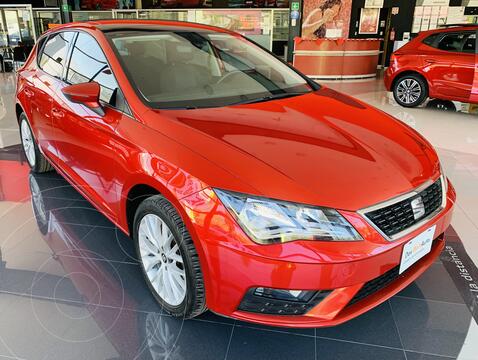 SEAT Leon Style 1.4T 150HP usado (2020) color Rojo financiado en mensualidades(enganche $74,980 mensualidades desde $8,515)